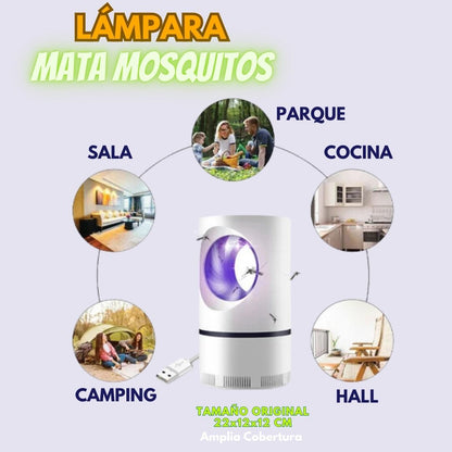 LÁMPARA MATA MOSQUITOS Y ZANCUDOS