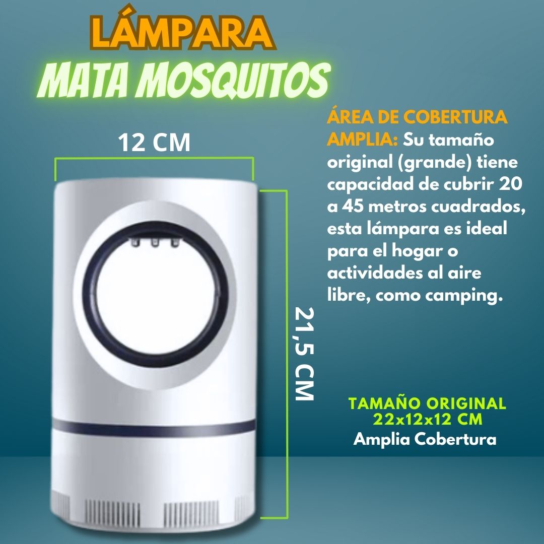 LÁMPARA MATA MOSQUITOS Y ZANCUDOS