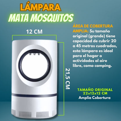 LÁMPARA MATA MOSQUITOS Y ZANCUDOS