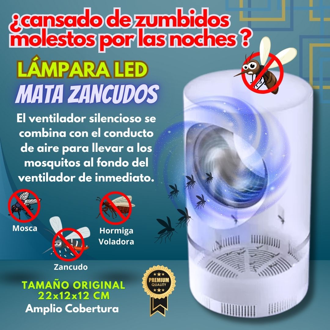 LÁMPARA MATA MOSQUITOS Y ZANCUDOS