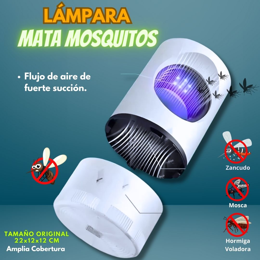 LÁMPARA MATA MOSQUITOS Y ZANCUDOS